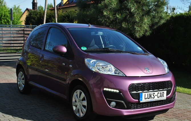 Peugeot 107 cena 19999 przebieg: 125000, rok produkcji 2013 z Szczebrzeszyn małe 667